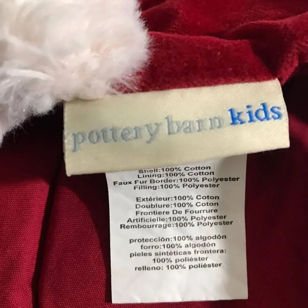 Pottery Barn Santa Claus Inspired Christmas Tree Skirt